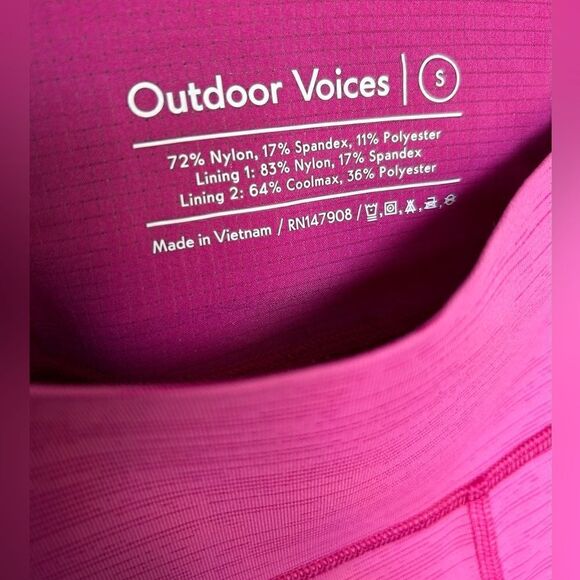 Outdoor Voices Tech Sweat Core 7/8 Leggings Bundle- Size Small - Picture 6 of 9